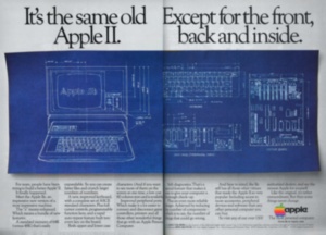 Anuncio del Apple IIe en una revista de la época Anuncio del Apple IIe en una revista de la época