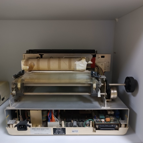 Impresora modificada para imprimir quinielas