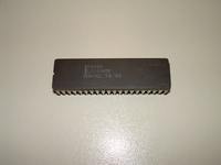 Vista superior del procesador 8080 con encapsulado DIL Vista superior del procesador 8080 con encapsulado DIL