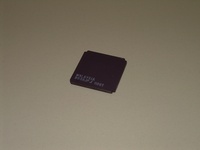 Vista superior del procesador AMD R80286-16/S Vista superior del procesador AMD R80286-16/S