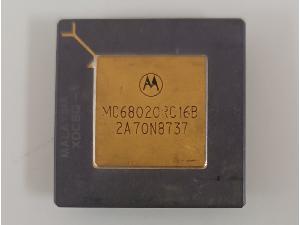Vista superior  del procesador MC68020