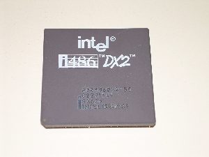 Vista superior del procesador i486DX2 Vista superior del procesador i486DX2
