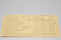 Tarjeta empleada en centrales telefónicas Tarjeta empleada en centrales telefónicas