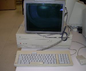 Filtro de pantalla colocado en un Macintosh II