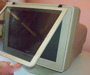 Detalle de la colocación de un filtro de pantalla