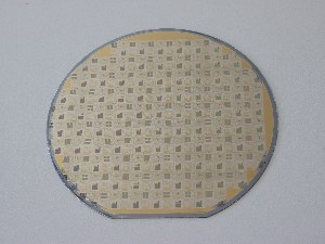 Oblea de silicio en nuestro museo